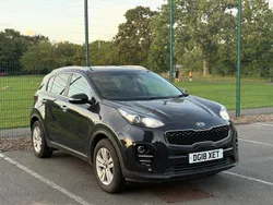 Black Used 2018 Kia Sportage 2 SUV | £10,410 (Good price)