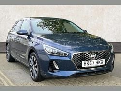 Blue Used 2017 Hyundai i30 Premium Hatchback | £12,390 (Fair price)
