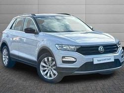 White silver Used 2020 VW T-Roc SE SUV | £18,895 (Fair price)