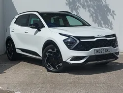 White Used 2023 Kia Sportage GT-Line S SUV | £30,998 (Fair price)