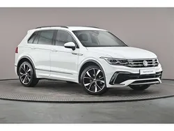 White Used 2023 VW Tiguan R-line SUV | £26,587 (Fair price)