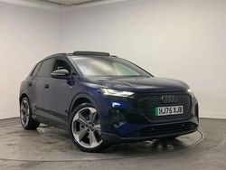 Blue Used 2025 Audi Q4 e-tron Black Edition SUV | £63,000