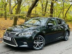 Black Used 2018 Lexus CT200h Luxury Line Hatchback | £11,889 (Fair price)