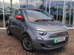 Grey Used 2023 Fiat 500e Red Hatchback | £18,998