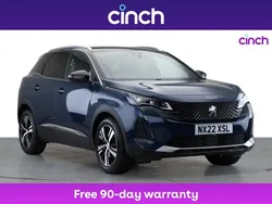 Blue Used 2022 Peugeot 3008 GTi SUV | £16,649 (Fair price)