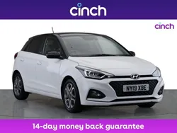 White Used 2019 Hyundai i20 Hatchback | £9,849 (A bit pricey)