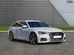 White Used 2022 Audi A6 S-Line Estate | £27,895 (Fair price)