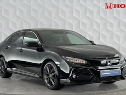 Crystal black Used 2021 Honda Civic EX Hatchback | £13,995 (Fair price)