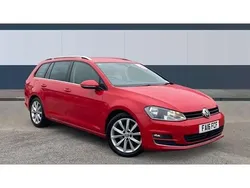 Red Used 2016 VW Golf VII GT Estate | £13,056 (Fair price)