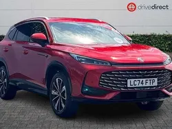 Tri coat dynamic red Used 2024 MG HS Trophy SUV | £21,495 (Expensive)