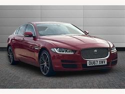Red Used 2017 Jaguar XE Portfolio Sedan | £10,940 (Fair price)