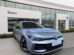 Silver New 2025 VW Passat R-line Estate | £35,899 (A bit pricey)