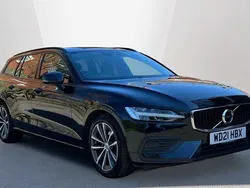 Black Used 2021 Volvo V60 Momentum Estate | £16,990 (Fair price)