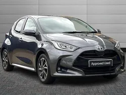 Grey Used 2023 Toyota Yaris Hybrid Design Hatchback | £16,350 (Good price)