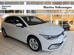 White Used 2022 VW Golf VIII Life Hatchback | £19,890 (Good price)