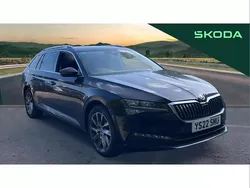 Black Used 2022 Skoda Superb SE Estate | £21,719 (A bit pricey)