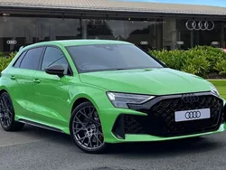 Green New 2025 Audi RS3 Advanced Hatchback | £59,350 (Fair price)