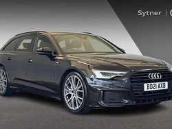Grey Used 2021 Audi A6 Black Edition Estate | £27,000 (Fair price)