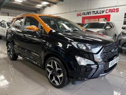 Black Used 2018 Ford Ecosport ST-Line SUV | £8,450 (Good price)