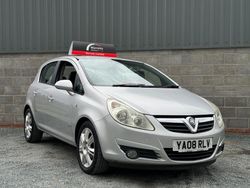Silver Used 2008 Vauxhall Corsa Design Edition Hatchback | £2,650 (Good price)