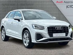 White Used 2022 Audi Q2 S-Line SUV | £22,000 (Good price)