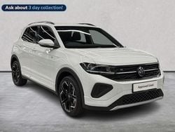 White Used 2025 VW T-Cross R-line SUV | £28,799 (Expensive)