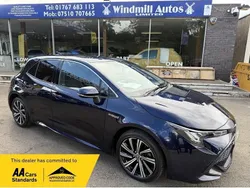 Blue Used 2022 Toyota Corolla Design Hatchback | £17,650 (Fair price)