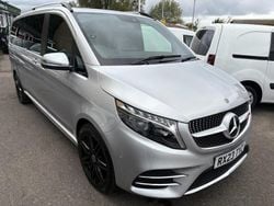 Silver Used 2023 Mercedes V220 AMG line MPV | £49,999 (Good price)