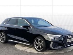 Black Used 2023 Audi A3 S-Line Hatchback | £20,611 (Fair price)