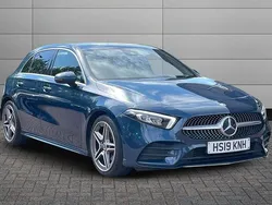 Blue Used 2019 Mercedes A200 Executive Hatchback | £17,550 (Fair price)