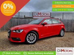 Red Used 2016 Audi A3 Sportback Design Hatchback | £10,540 (Super price)