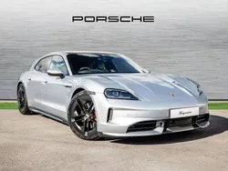Dolomite silver metallic New 2024 Porsche Taycan 4S Sport Turismo Sedan | £120,274