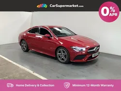 Red Used 2021 Mercedes CLA200 AMG line Coupe | £30,697