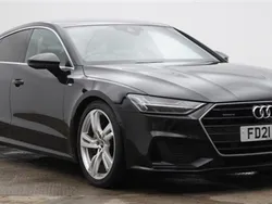 Black Used 2021 Audi A7 Sportback S-Line Hatchback | £28,680 (Expensive)