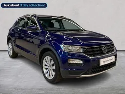 Blue Used 2019 VW T-Roc SE SUV | £14,199 (Fair price)
