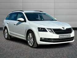 White Used 2019 Skoda Octavia SE L Estate | £12,500 (Fair price)