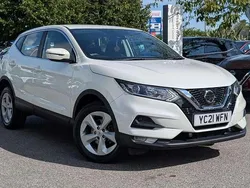 White Used 2021 Nissan Qashqai Acenta Premium SUV | £15,990 (Super price)