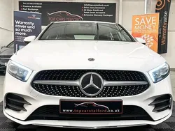 White Used 2021 Mercedes A180 AMG line Hatchback | £16,195 (Fair price)