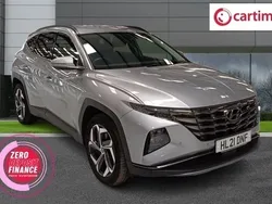 Silver Used 2021 Hyundai Tucson Premium SUV | £18,359 (A bit pricey)