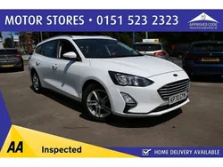 White Used 2020 Ford Focus Zetec Estate | £9,995 (Fair price)