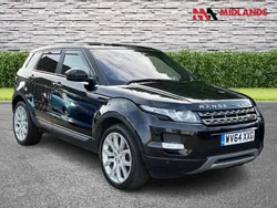 Black Used 2014 Land Rover Range Rover evoque Pure SUV | £7,800 (Good price)