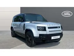 Silver Used 2023 Land Rover Defender HSE Dynamic SUV | £67,812 (Fair price)