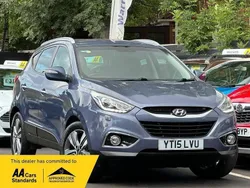 Blue Used 2015 Hyundai ix35 Premium SUV | £4,499 (Fair price)