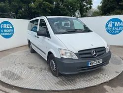 White Used 2013 Mercedes Vito MPV | £11,995