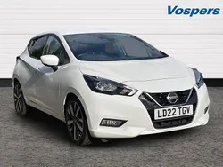 White Used 2022 Nissan Micra Tekna Hatchback | £14,500 (Fair price)