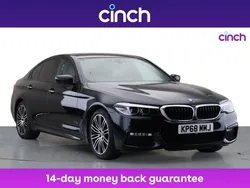 Black Used 2018 BMW 520 M Sport Sedan | £19,789 (Fair price)