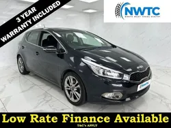 Black Used 2012 Kia Ceed 4 Hatchback | £4,695 (Good price)