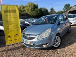 Blue Used 2009 Vauxhall Corsa Design Edition Hatchback | £1,999 (Good price)
