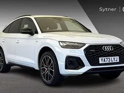 White Used 2023 Audi Q5 Sportback Comfort SUV | £42,000 (A bit pricey)