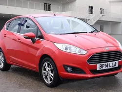Red Used 2014 Ford Fiesta Zetec Hatchback | £5,495 (Fair price)